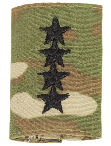 Vanguard ARMY GORTEX RANK: GENERAL (4-STAR) - OCP JACKET TAB