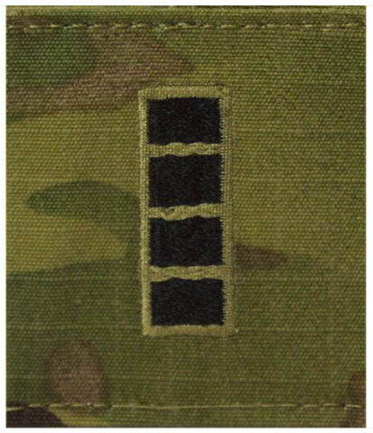 Vanguard ARMY GORTEX RANK: WARRANT OFFICER 4 - OCP JACKET TAB