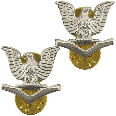 Vanguard NAVY SERVICE COLLAR DEVICE: E4