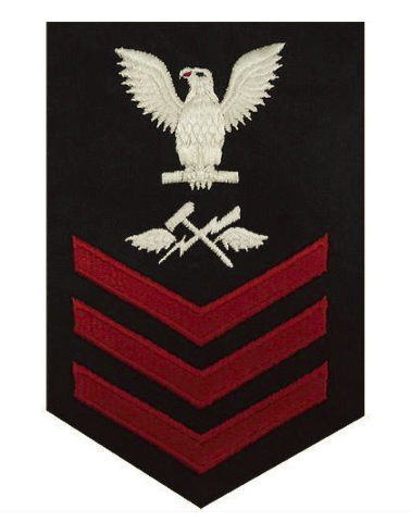 Vanguard NAVY E6 MALE RATING BADGE: AVIATION SUPPORT EQUIPMENT TECHNICIAN