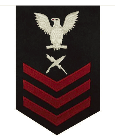 Vanguard NAVY E6 MALE RATING BADGE: CRYPTOLOGIC TECHNICIAN