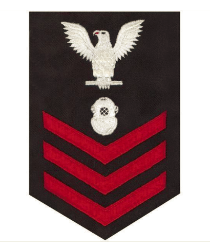 Vanguard NAVY E6 MALE RATING BADGE: NAVY DIVER