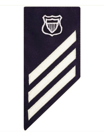 Vanguard COAST GUARD E3 RATING BADGE: MARITIME ENFORCEMENT - BLUE