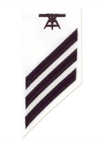 Vanguard NAVY E-3 COMBO RATE: FIRE CONTROL TECHNICIAN ON WHITE