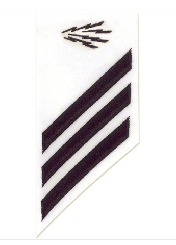 Vanguard NAVY E-3 COMBO RATE: IT INFORMATION TECHNICIAN ON WHITE CNT