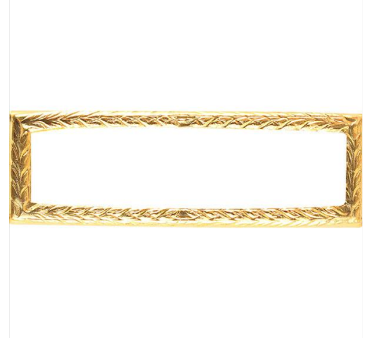 Vanguard Ribbon Attachment Small Gold Frame