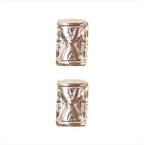 Vanguard RIBBON ATTACHMENTS: HOURGLASS - SILVER