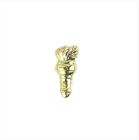 Vanguard ARMY ROTC RIBBON ATTACHMENTS: TORCH - GOLD