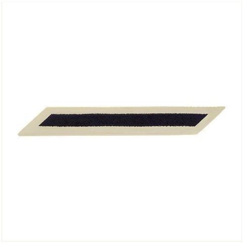 Vanguard NAVY HASH MARKS: BLUE EMBROIDERED ON WHITE CNT - FEMALE, SET OF 1