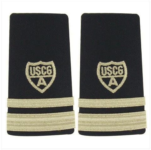 Vanguard COAST GUARD AUXILIARY SHOULDER BOARD: ENHANCED VICE FLOTILLA COMMANDER
