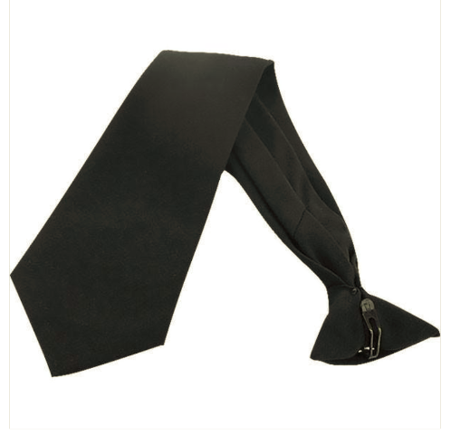 Vanguard U.S. NAVY TIE: CLIP ON (BLACK)