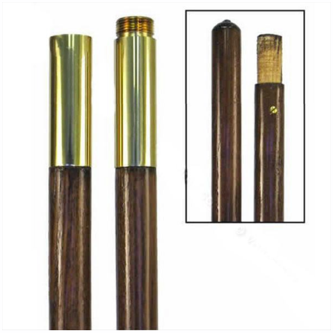 Vanguard FLAG POLE: OAK - JOINTED - 7 FOOT BY 1 INCH