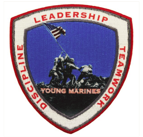 Vanguard YOUNG MARINES IWO JIMA PATCH WITH VELCRO