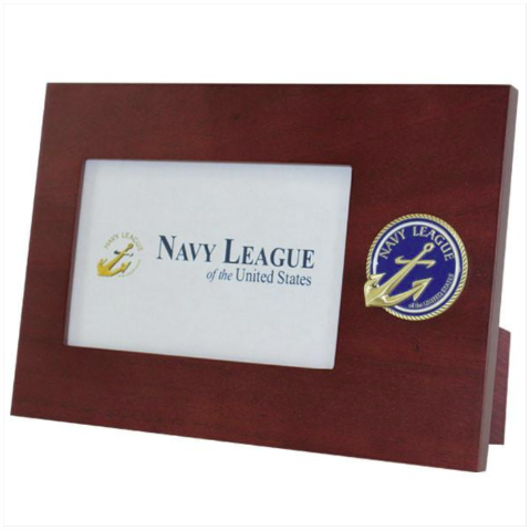 Vanguard NAVY LEAGUE: PHOTO FRAME 4" X 6" WITH NAVY LEAGUE LOGO