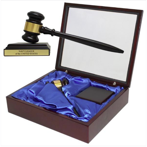 Vanguard ROSEWOOD PIANO COLORED GAVEL SET