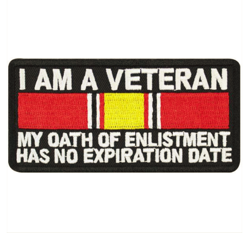 Vanguard VETERAN PATCH: OATH OF ENLISTMENT