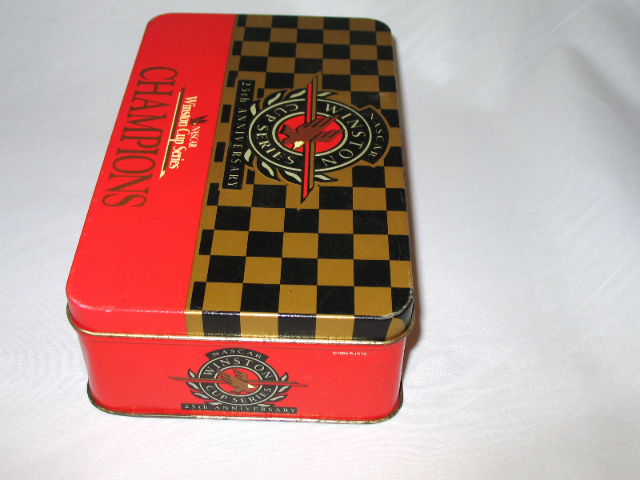NASCAR Winston Cup Series 25th Anniversary Champions Tin w/ 50