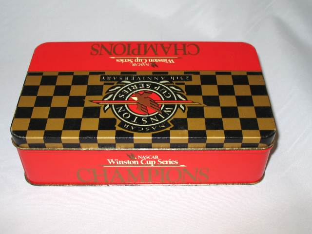 NASCAR Winston Cup Series 25th Anniversary Champions Tin w/ 50