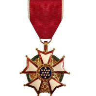 Vanguard Full Size Legion of Merit Medal  (LOM)- 24K Gold Plated