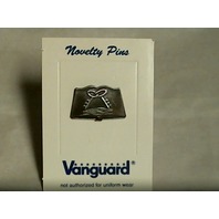 Vanguard Navy Ball Cap Device Pin Mess Culinary Specialist (CS) (MS) - oxidized