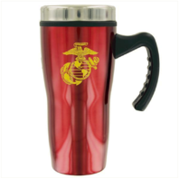Vanguard MARINE CORPS STAINLESS STEEL MUG: USMC EMBLEM