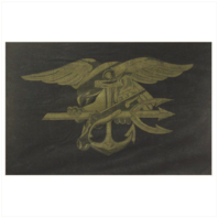 Vanguard BEACH TOWEL WITH NAVY SPECIAL WARFARE (SEAL) EMBLEM