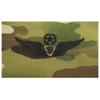 Vanguard ARMY EMBROIDERED BADGE ON OCP SEW ON: AIRCRAFT CREWMAN: AIRCREW MASTER