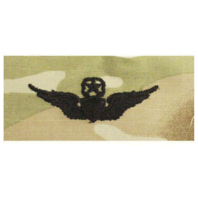 Vanguard ARMY EMBROIDERED BADGE ON OCP SEW ON: AVIATOR - MASTER