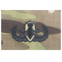Vanguard ARMY EMBROIDERED BADGE ON OCP SEW ON EXPLOSIVE ORDNANCE DISPOSAL BASIC