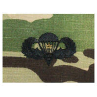 Vanguard ARMY EMBROIDERED BADGE ON OCP SEW ON: COMBAT PARACHUTIST - 1ST AWARD