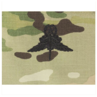Vanguard ARMY EMBROIDERED BADGE ON OCP SEW ON: HALO FREEFALL JUMPWING - MASTER