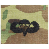 Vanguard ARMY EMBROIDERED BADGE ON OCP SEW ON: PARACHUTIST - BASIC