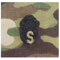 Vanguard ARMY EMBROIDERED BADGE ON OCP SEW ON DIVER - SALVAGE
