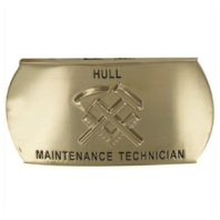 Vanguard NAVY ENLISTED SPECIALTY BELT BUCKLE: HULL MAINTENANCE TECHNICIAN: HT