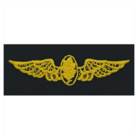 Vanguard NAVY EMBROIDERED BADGE: AVIATION PHYSIOLOGIST - COVERALL