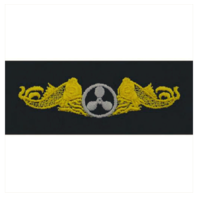 Vanguard NAVY EMBROIDERED BADGE: SUBMARINE ENGINEERING DUTY - COVERALL