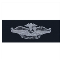 Vanguard Navy Fleet Marine Force Embroidered Badge on Coverall