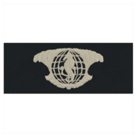 Vanguard NAVY EMBROIDERED BADGE: INTEGRATED UNDERSEA SURVEILLANCE - COVERALL