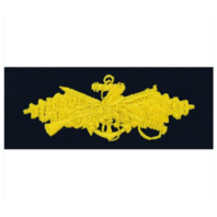 Vanguard NAVY EMBROIDERED BADGE SEABEE COMBAT WARFARE OFFICER - COVERALL