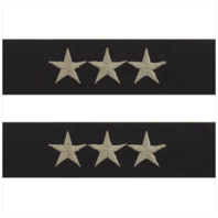 Vanguard NAVY EMBROIDERED COLLAR DEVICE: VICE ADMIRAL - EMBROIDERED ON COVERALL