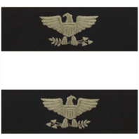 Vanguard NAVY EMBROIDERED COLLAR DEVICE: CAPTAIN - EMBROIDERED ON COVERALL