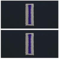 Vanguard NAVY EMBROIDERED COLLAR DEVICE: WARRANT OFFICER 5 - COVERALL