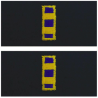 Vanguard NAVY EMBROIDERED COLLAR DEVICE: WARRANT OFFICER 2 - COVERALL