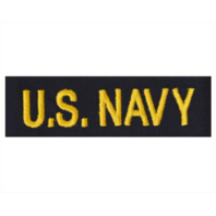 Vanguard NAVY TAPE: U.S. NAVY OFFICER - GOLD ON COVERALL