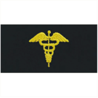 Vanguard NAVY EMBROIDERED COLLAR DEVICE: PHYSICIAN ASSISTANT - COVERALL