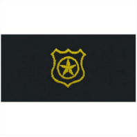 Vanguard NAVY EMBROIDERED COLLAR DEVICE: PHYSICAL SECURITY - COVERALL
