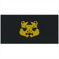 Vanguard NAVY EMBROIDERED COLLAR DEVICE: BOATSWAIN - EMBROIDERED ON COVERALL