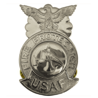 Vanguard AIR FORCE BADGE: FIRE PROTECTION - REGULATION SIZE
