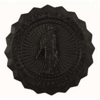 Vanguard ARMY ID BADGE: ARMY NATIONAL GUARD RECRUITING AND RETENTION BLACK METAL