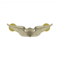 Vanguard ARMY BADGE: AVIATOR - 2" BLOUSE MINIATURE, MIRROR FINISH